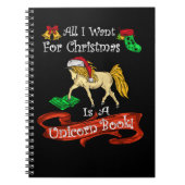 Alles, was ich zu Weihnachten Wollte, ist ein Einh Notizblock (Vorderseite)