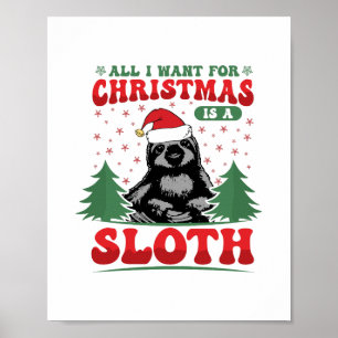 Alles, was ich zu Weihnachten Wollte, ist ein Faul Poster