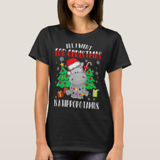 Alles, was ich zu Weihnachten Wollte, ist ein Hipp T-Shirt