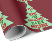 Alles, was ich zu Weihnachten Wollte, ist ein neue Geschenkpapier (Rolleneckpunkt)