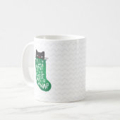 Alles, was ich zu Weihnachten Wollte, ist ein Nick Kaffeetasse (Vorderseite Links)