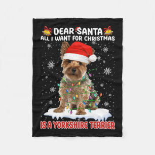 Alles, was ich zu Weihnachten Wollte, ist ein York Fleecedecke