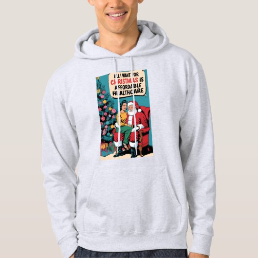 Alles, was ich zu Weihnachten wollte, ist eine bez Hoodie (Vorderseite)