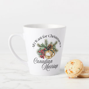 Alles, was ich zu Weihnachten Wollte, ist eine kan Milchtasse