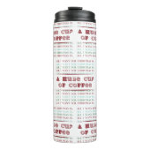 Alles, was ich zu Weihnachten Wollte, ist eine rie Thermosbecher (Vorderseite)