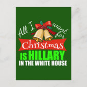 Alles, was ich zu Weihnachten Wollte, ist Hillary. (Vorderseite)