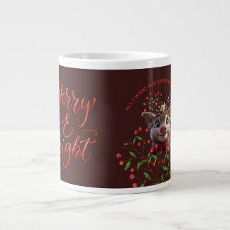 Alles, was ich zu Weihnachten Wollte, ist Kaffee. Jumbo-Tasse