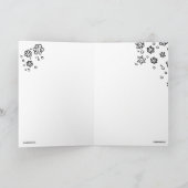 Alles, was ich zu Weihnachten Wollte, ist Kamala Karte (Innenseite)