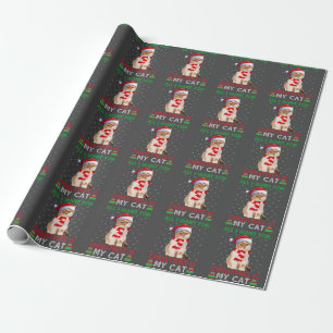 Alles, was ich zu Weihnachten Wollte, ist meine Ka Geschenkpapier