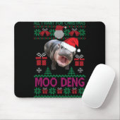 Alles, was ich zu Weihnachten Wollte, ist Moo Deng Mousepad (Mit Mouse)