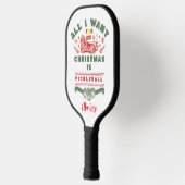 Alles, was ich zu Weihnachten wollte, ist Pickleba Pickleball Schläger (Links)
