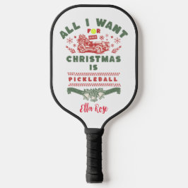 Alles, was ich zu Weihnachten wollte, ist Pickleba Pickleball Schläger