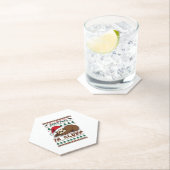 Alles, was ich zu Weihnachten Wollte, ist Schlaf - Untersetzer (Vor Ort)