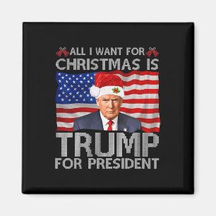 Alles, was ich zu Weihnachten Wollte, ist Trump fü Magnet