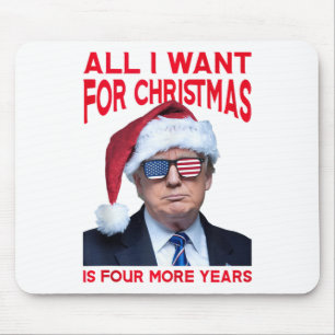 Alles, was ich zu Weihnachten Wollte, ist vier wei Mousepad