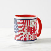 Alles, was ich zu Weihnachten Wollte New President Tasse (VorderseiteRechts)