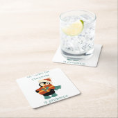 Alles, was ich zu Weihnachten wollte... Rechteckiger Pappuntersetzer (Vor Ort)