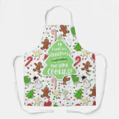 Alles, was ich zu Weihnachten wollte, sind Kekse-S Schürze (Vorderseite)