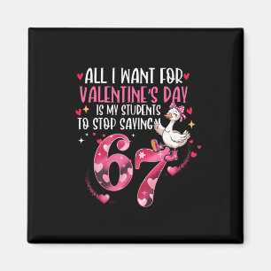 Alles, was ich zum Valentinstag will, ist, dass me Magnet