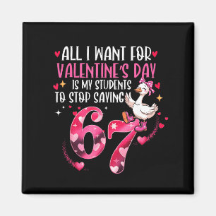 Alles, was ich zum Valentinstag will, ist, dass me Magnet
