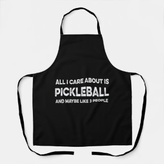 Alles, was mir wichtig ist, ist Pickleball Schürze