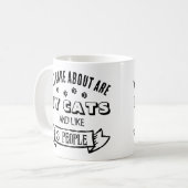 Alles, was mir wichtig ist, sind meine KATZEN, mei Kaffeetasse (Vorderseite Links)