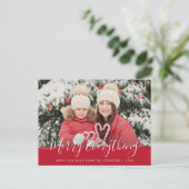 Alles, was moderne Ferien macht, Postkarte (Stehend Vorderseite)