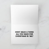 ALLES, WAS SIE BRAUCHEN DIESE WEIHNACHTEN "IST ICH (Innenseite)