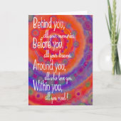 Alles, was Sie brauchen Inspiration Moderne Rot Li Karte (Vorderseite)