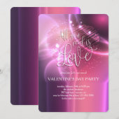 Alles, was Sie brauchen, ist die Einladung zur Lie (Vorne/Hinten)