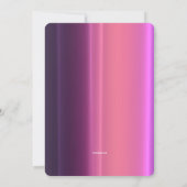 Alles, was Sie brauchen, ist die Einladung zur Lie (Rückseite)