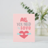Alles, was Sie brauchen, ist die Liebe Valentine's (Stehend Vorderseite)