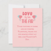 Alles, was Sie brauchen, ist die Liebe Valentine's (Rückseite)