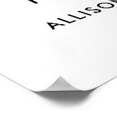 Alles, was Sie brauchen, ist die Rezeption für Lie Poster (Ecke)