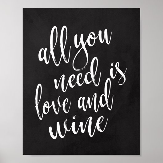 Alles, was Sie brauchen, ist ein Schild mit Liebe  (Vorne)