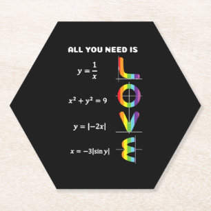 Alles, was Sie brauchen, ist eine Liebe von LGBT M Untersetzer