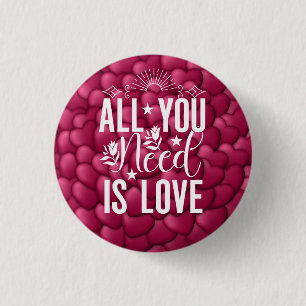 Alles was Sie brauchen ist Liebe-20230 Button