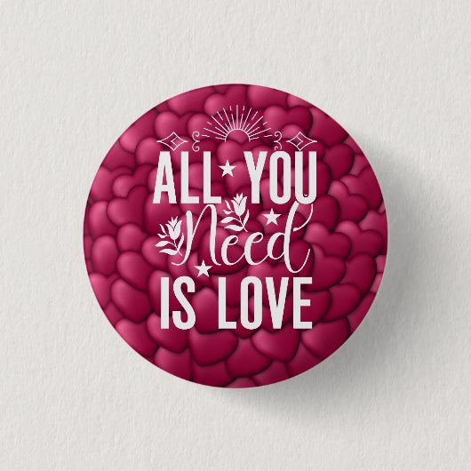 Alles was Sie brauchen ist Liebe-20230 Button (Vorderseite)