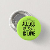 Alles was Sie brauchen ist Liebe-20230 Button (Vorne & Hinten)