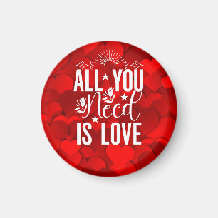 Alles was Sie brauchen ist Liebe-20230 Magnet
