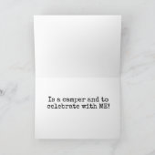 ALLES, WAS SIE BRAUCHEN, IST LIEBE/CAMPER/ME AUF D KARTE (Innenseite)