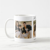 Alles, was Sie brauchen, ist Liebe Family Collage Kaffeetasse (Links)