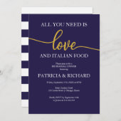 Alles was Sie brauchen ist Liebe Hochzeit Probe Ab Einladung (Vorne/Hinten)
