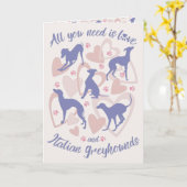 Alles, was Sie brauchen, ist Liebe italienischer W Karte (Gelbe Blume)