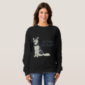 Alles, was Sie brauchen, ist Liebe und Amp-Huskies Sweatshirt (Vorne ganz)