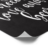 Alles was Sie brauchen ist Liebe und Bier 8x10 Cha Poster (Ecke)