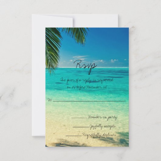 Alles, was Sie brauchen, ist Liebe und die UAWG de RSVP Karte (Vorderseite)