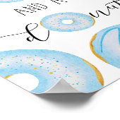 Alles, was Sie brauchen, ist Liebe und ein Donut-B Poster (Ecke)