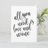 Alles, was Sie brauchen, ist Liebe und ein erschwi (Stehend Vorderseite)