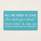 Alles, was Sie brauchen, ist Liebe und ein Gratis- (Vorderseite)